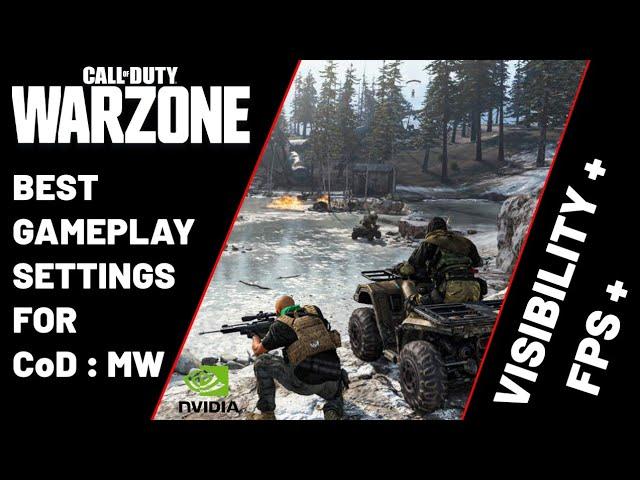 CoD MW - Settings for Best FPS - Call of Duty Modern Warfare - Warzone - Nvidia Graphics - Game mode
