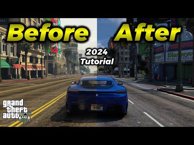 How to Install Natural Vision Evolved Graphics Mod in GTA 5 (January 2024)