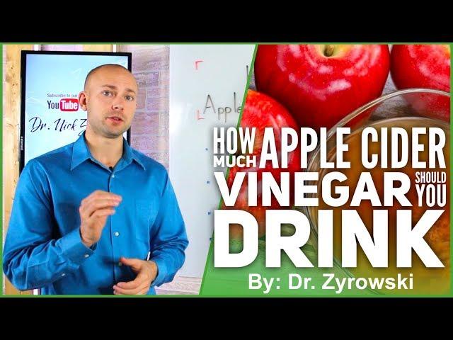 How Much Apple Cider Vinegar Should You Drink | Researched Based