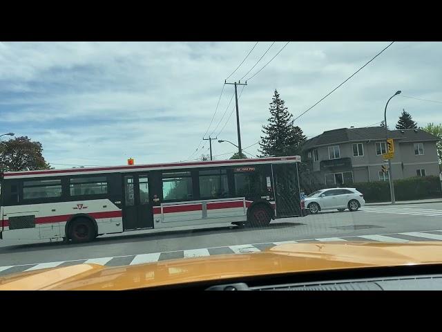 RATHBURN ROAD IN TORONTO / From Burnhamthorpe Road and Highway 427