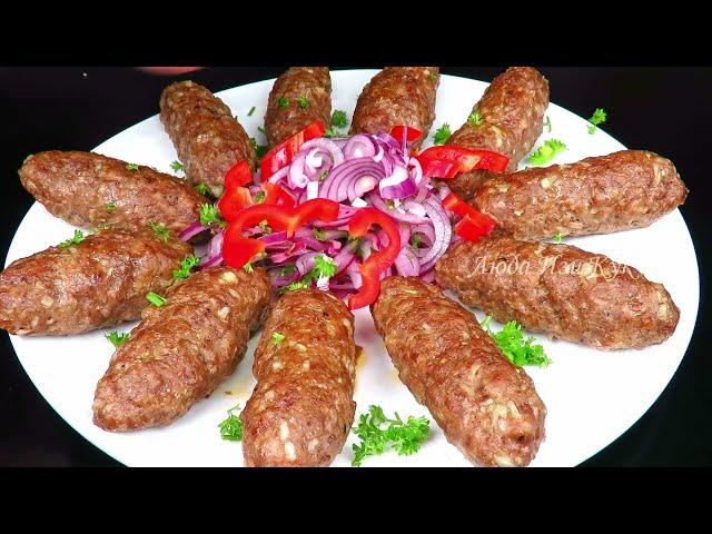 How to make sausage meat. Sausages from minced meat recipe. Homemade minced meat sausages.