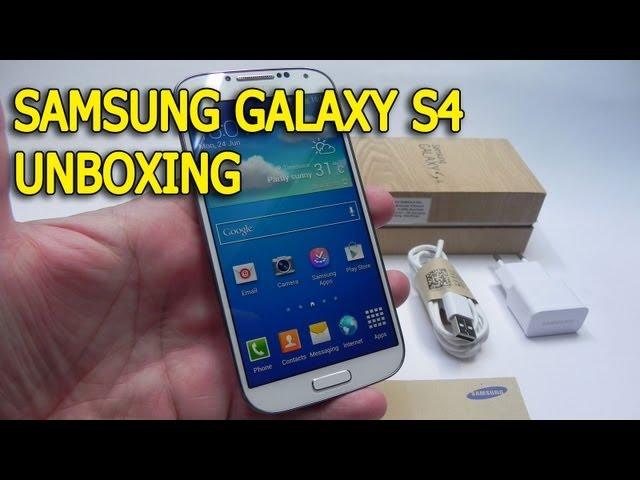 Samsung Galaxy S4 Unboxing (GT-I9505) - GSMDome.com