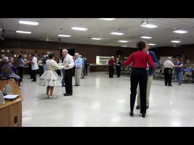 97 LINDA PROSSER CUES "TEA FOR TWO CHA-CHA" AT DANCE A'ROUNDS ROUND DANCE CLUB