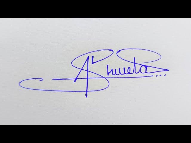 Signature Design | Satish Calligraphy #signature