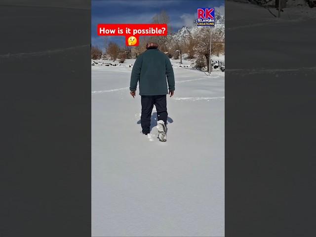 Unbelievable  foot prints disappeared #travel #viralvideo #shorts