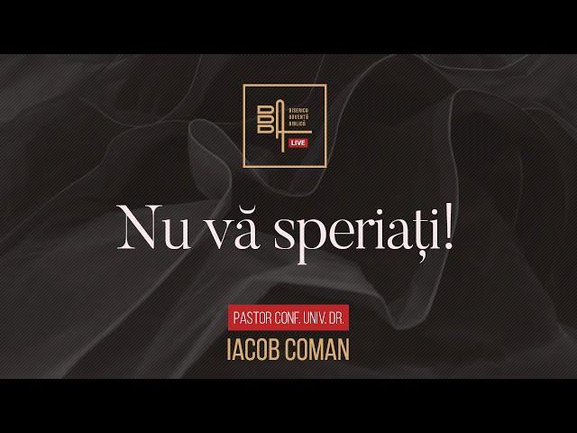  LIVE • Biserica Adventă Biblică