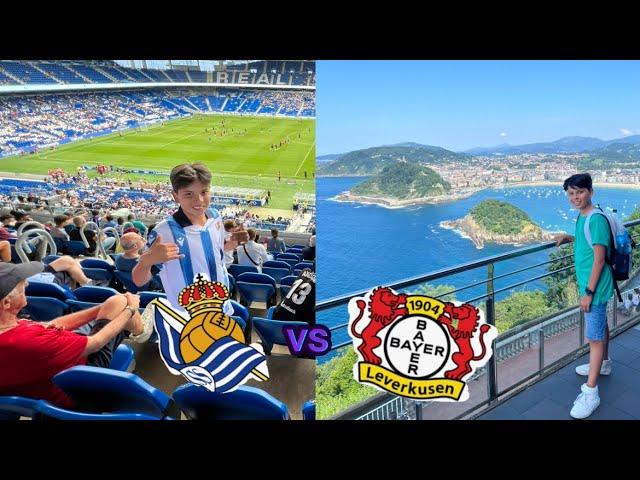 Real Sociedad vs Bayer Leverkusen Stadiumvlog️ | Xhaka his Debut for Leverkusen | Pippo11