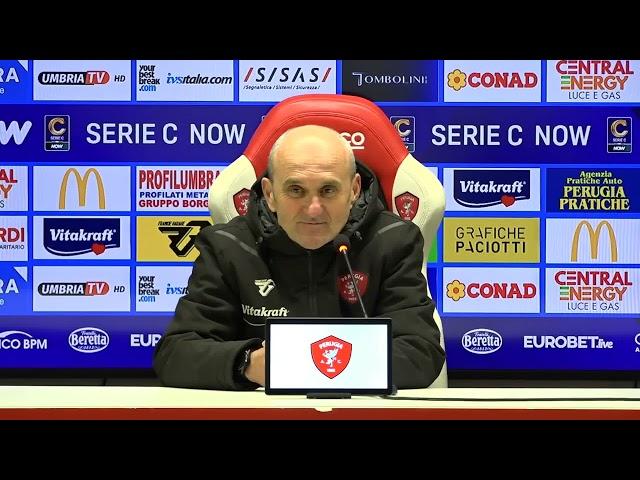 PERUGIA-ASCOLI 2-1 | MISTER CANGELOSI POST GARA