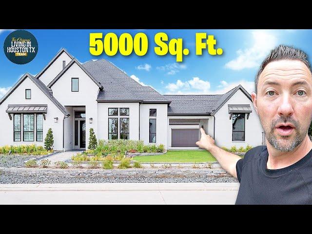 Massive HOUSTON TEXAS New Construction Homes for CHEAP! [Woodsons Reserve]