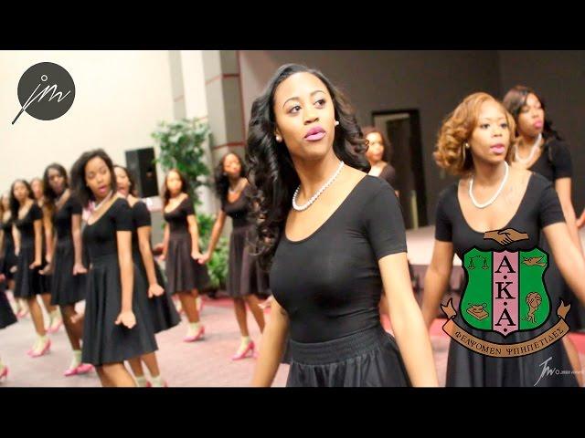 The 2014 Alpha Kappa Alpha Sorority Inc. Special Presentation at Texas State University