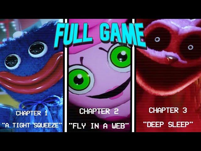 Poppy Playtime: Chapter 1 + 2 + 3 - Full Gameplay Playthrough (Full Game)