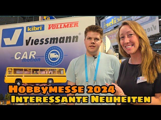 Überraschung - Neuheiten bei Viessmann Vollmer kibri - Hobbymesse 2024