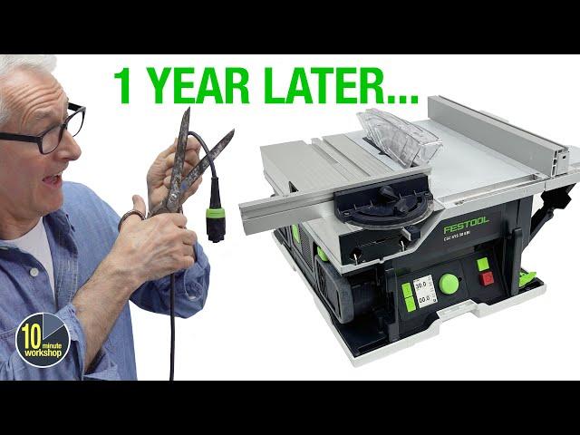 Cutting The (tablesaw) Cord 1 Year Later [video 573]