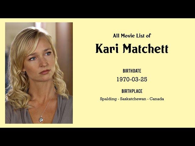 Kari Matchett Movies list Kari Matchett| Filmography of Kari Matchett