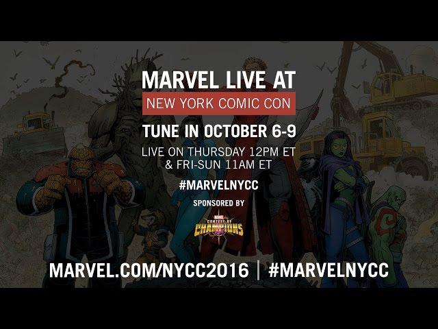 Marvel LIVE! at New York Comic Con 2016 - Day 3