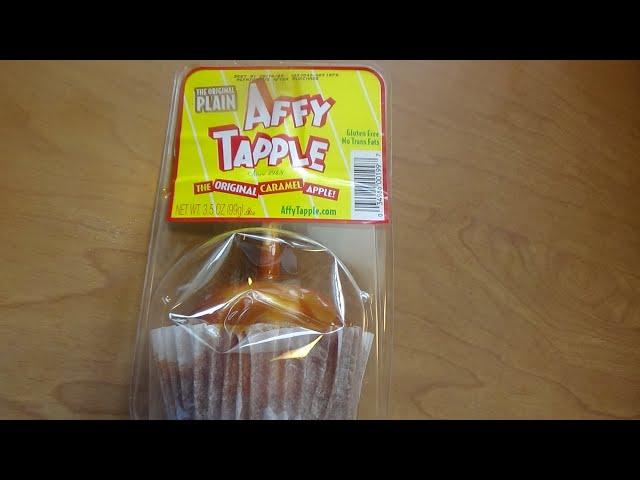 ASMR Eating Affy Tapple Caramel Apple