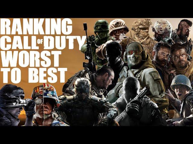 Ranking EVERY Call Of Duty Game From WORST TO BEST (All 42 Games, Yes Really)