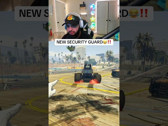 I HIRED a Security GUARD In GTA 5 (bro is great at his job)