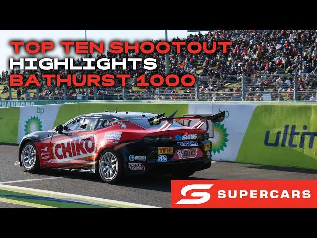 Top Ten Shootout Highlights - Repco Bathurst 1000 | 2024 Repco Supercars Championship