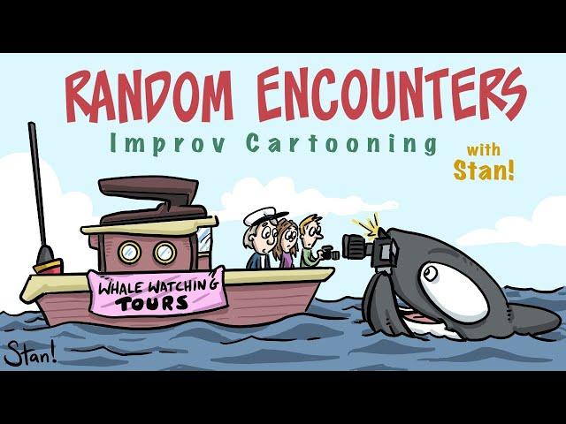 Random Encounters: Improv Cartooning (Episode 64)