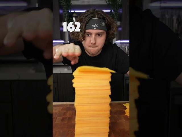 WORLD RECORD CHEESE TOWER??!