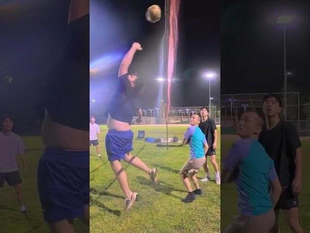 Dug Everything… Then Gave It Right Back to the Net  #volleyball #hustleplay