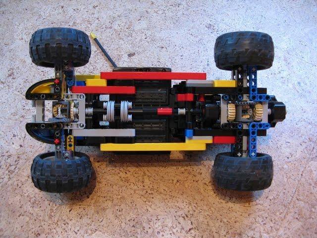 LEGO Technic Drift RC Car + Tutorial 4WD