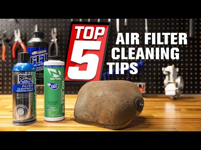 Top 5 Tips for Cleaning Your Air Filter