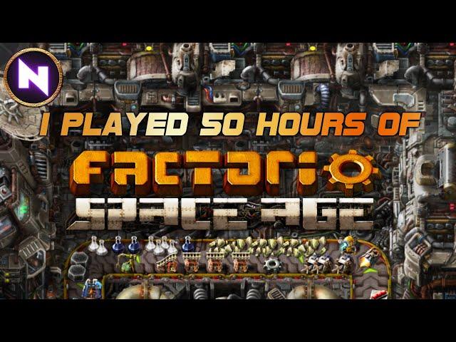 I Played FACTORIO SPACE AGE DLC For 50 Hours: Impressions, Thoughts and Gameplay Footage