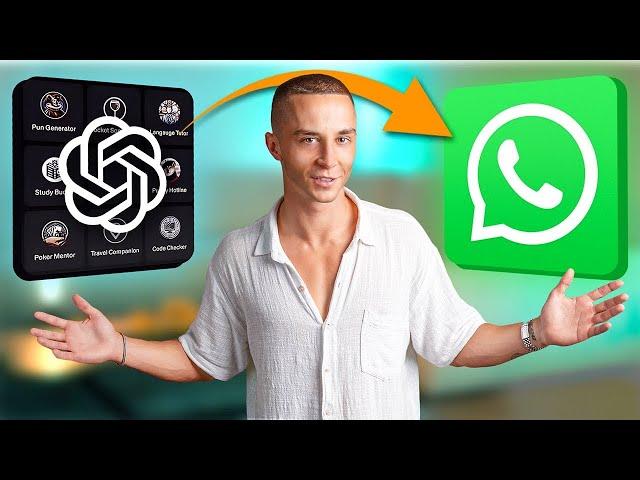 How to Add Custom GPTs to Whatsapp (OpenAI GPTs Tutorial)