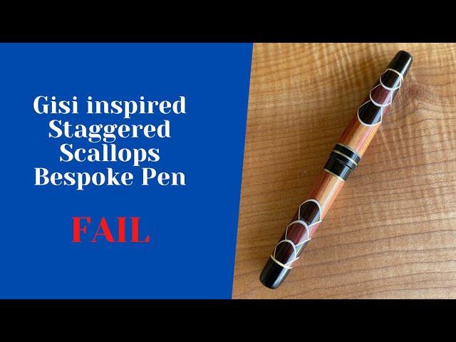 Bespoke Segmented Staggered Scalloped Pen (Fail)