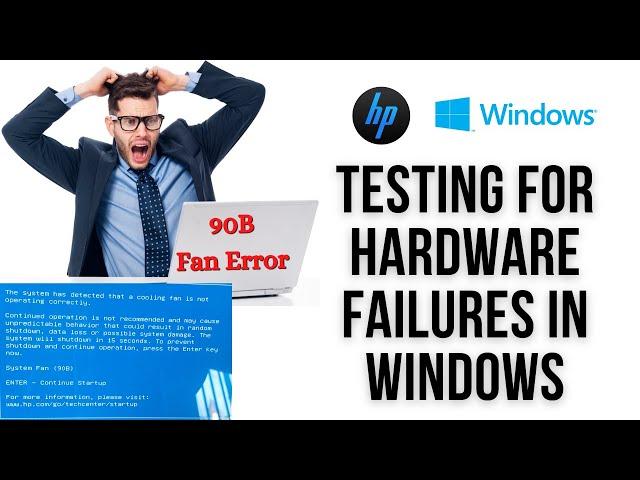 HP System Fan 90b Error Message on startup: What It Is and How to Fix It