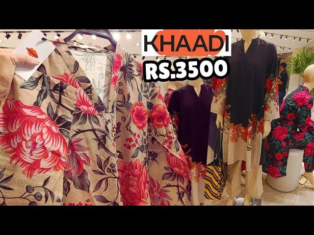 Khaadi New Winter Collection 2024/25  khaadi Latest Pret in Rs.3500 Only 