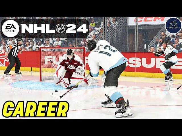 NHL 24 Be a Pro Career Mode Part 2 - NHL Draft & Memorial Cup Final!