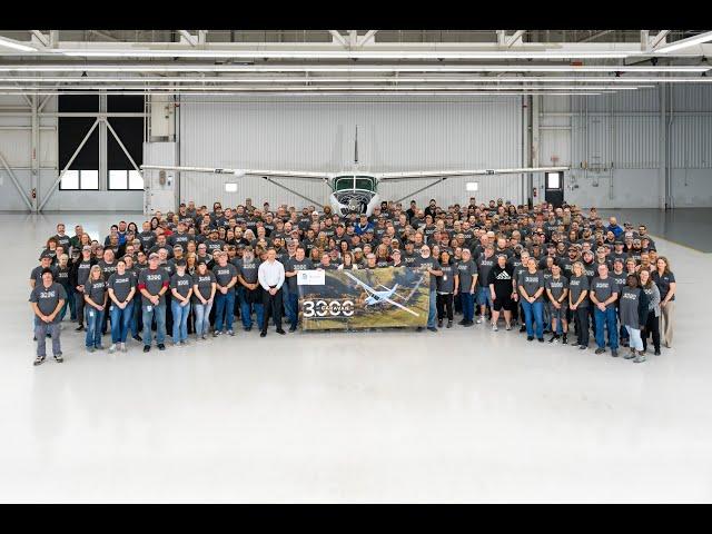 Textron Aviation delivers 3,000th Cessna Caravan family aircraft