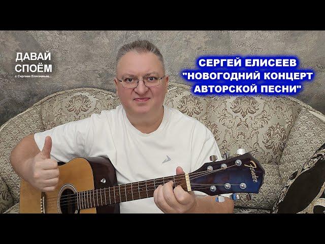СЕРГЕЙ ЕЛИСЕЕВ - НОВОГОДНИЙ КОНЦЕРТ АВТОРСКОЙ ПЕСНИ 2025
