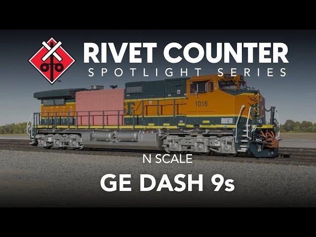 SPOTLIGHT SERIES:  N SCALE DASH 9s