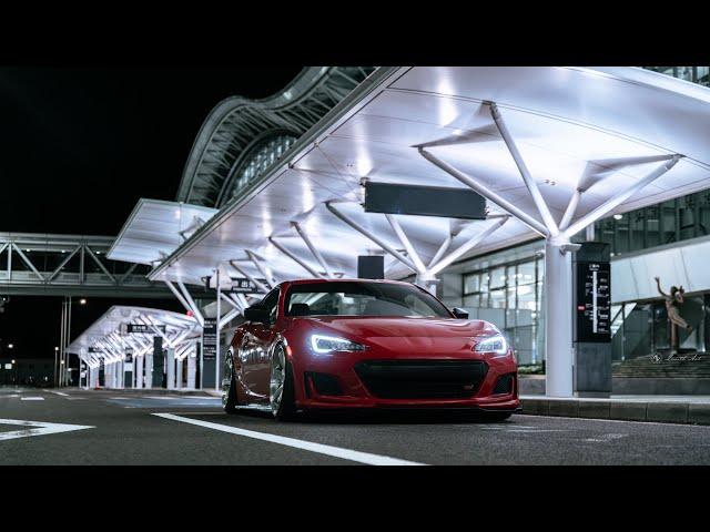 Brushed ADVAN GT BRZ Night Drive Video. | SUBARU | STATIC | JDM | ZENITH | YOKOHAMA WHEELS | 4K