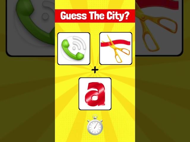 Guess the city by emojis | part 3 Guru Ki Paheliyan | #shorts #shortsindia #emojiguesstheemoji