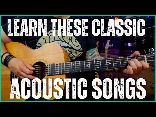 Play These Classic Acoustic Songs With Only a Few Chords