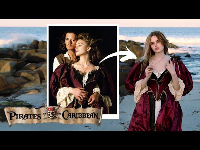 Making Elizabeth Swann's Dress from Pirates of the Caribbean (Cosplay Tutorial)