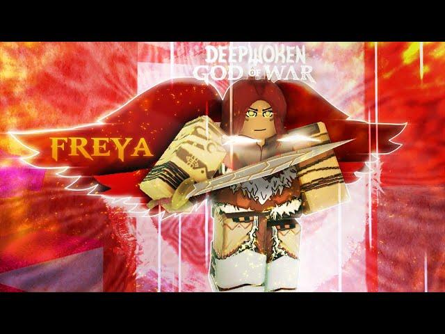 [DEEPWOKEN] FREYA GOD OF WAR BUILD (SHE KINDA BAD PAUSE?) | ROBLOX