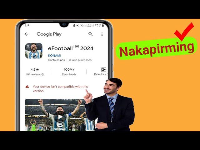 Ayusin ang eFootball 2024 na Hindi Compatible sa Iyong Device