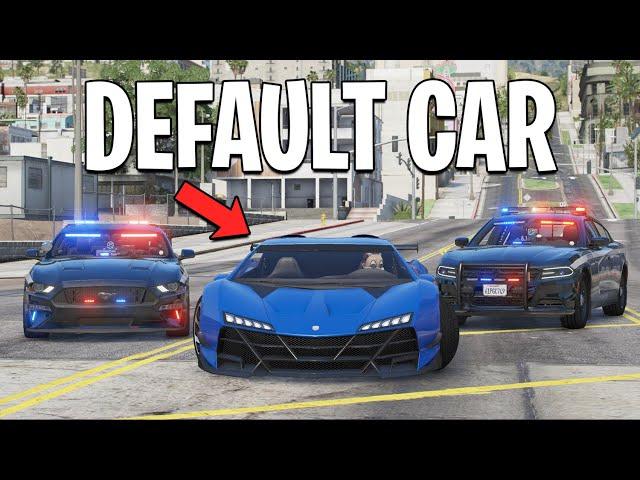 I Became A Getaway Driver In Default Cars on GTA 5 RP