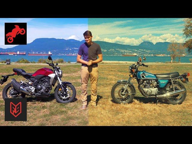 Раньше vs сейчас. CB360T vs CB300R. Эволюция того стоила? | Голос Бездока @FortNine