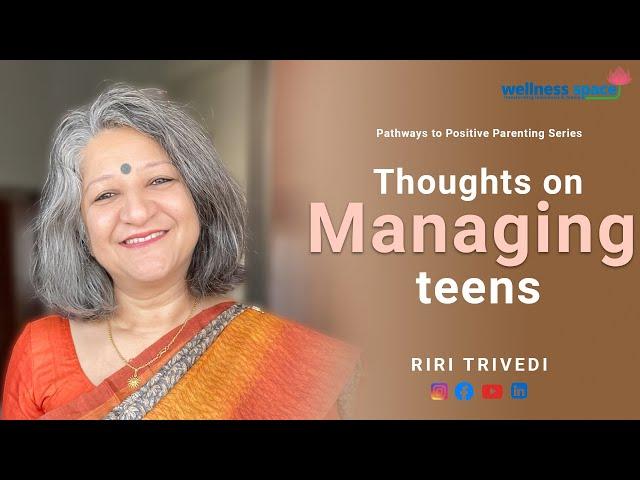 Thoughts on managing teens ! #teenagers #positiveparenting #parentinghacks #parentingtips