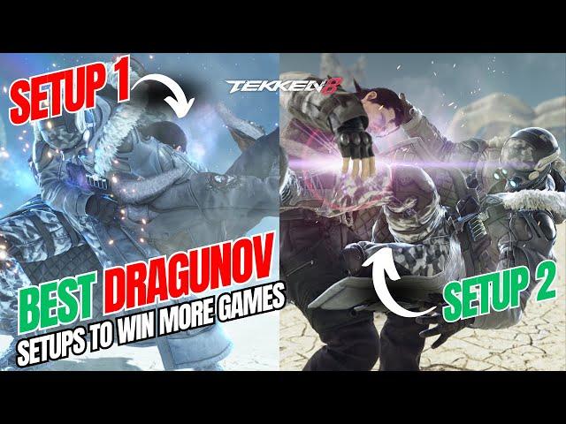 Best Dragunov Moves and Setups to win more Games in Tekken 8! | Tekken 8 Dragunov Guide