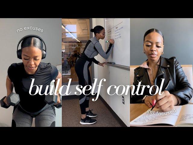 How to Be More DISCIPLINED and Master Self-Control