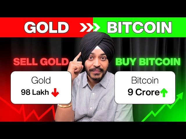 Bitcoin बनेगा Gold से भी बड़ा Asset | Bitcoin Vs Gold | CRYPTO AMAN