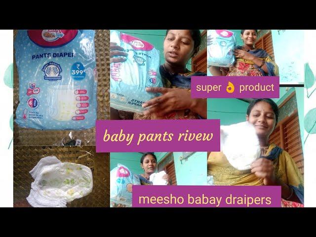 Meesho babay draipers reviewll meesho haul ll@ismart pragna telugu channel